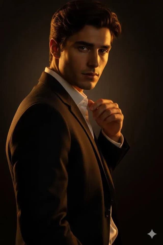 Ultra-Realistic Cinematic Male Portrait Prompt — output