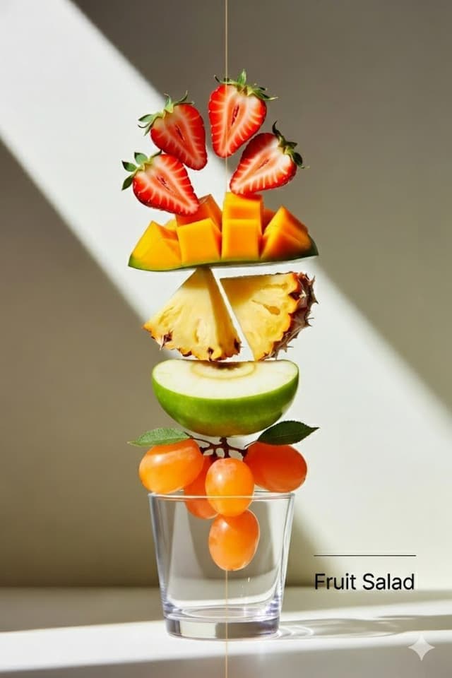Cinematic Exploded Vertical Fruit Salad — output