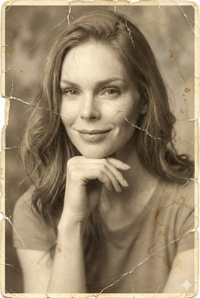 Vintage Photo Restoration Prompt — output