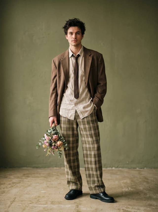 Profile / Avatar - Fashion Editorial Studio Portrait — output