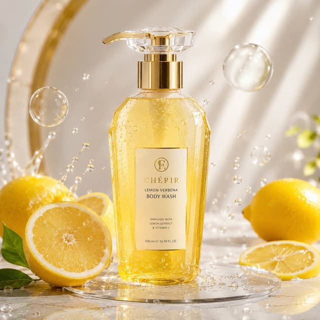 E-commerce Main Image - Luxury Lemon Skincare Product Photography — output