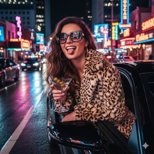 Product Marketing - Cinematic Neon Nightlife Portrait — output