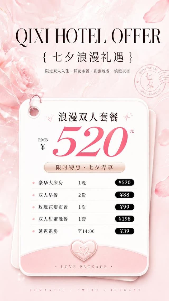 Product Marketing - Luxury SPA Service Menu Poster — output