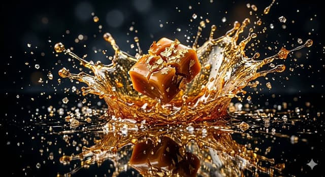 E-commerce Main Image - Exploding Molten Caramel Confectionery — output