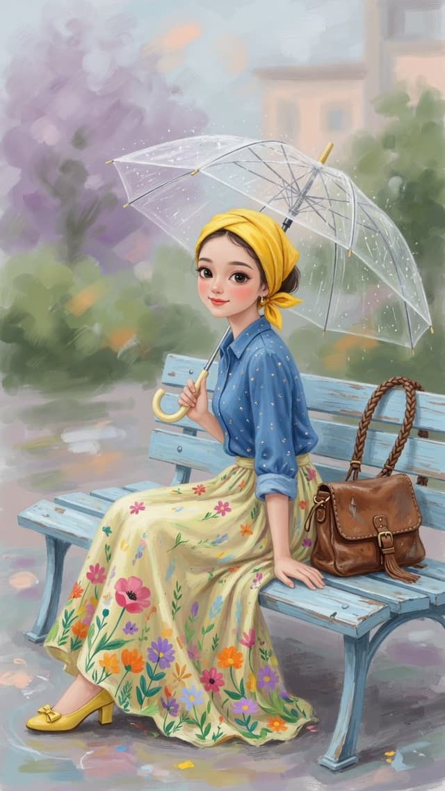 Charming Painterly Illustration — cover