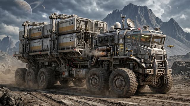 Game Asset - Atlas Titan Heavy Cargo Hauler — output