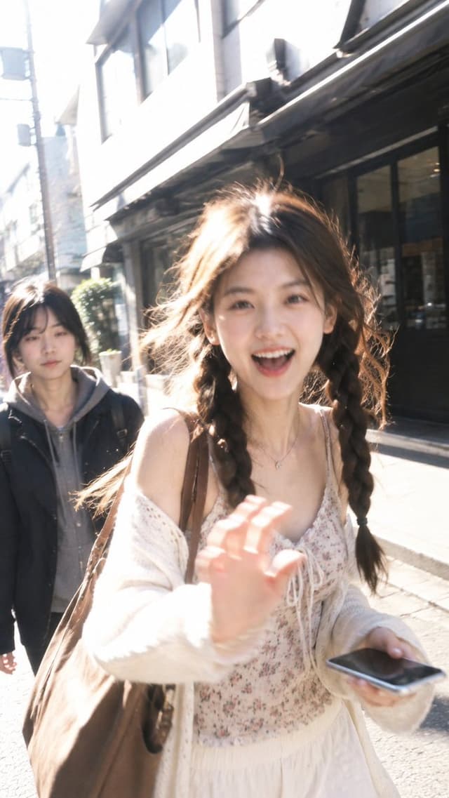 Social Media Post - Candid Street Smartphone Snapshot — output