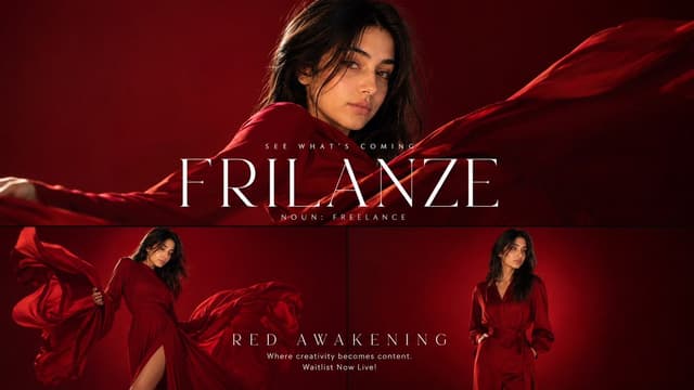 Product Marketing - Red Monochromatic Fashion Campaign — output