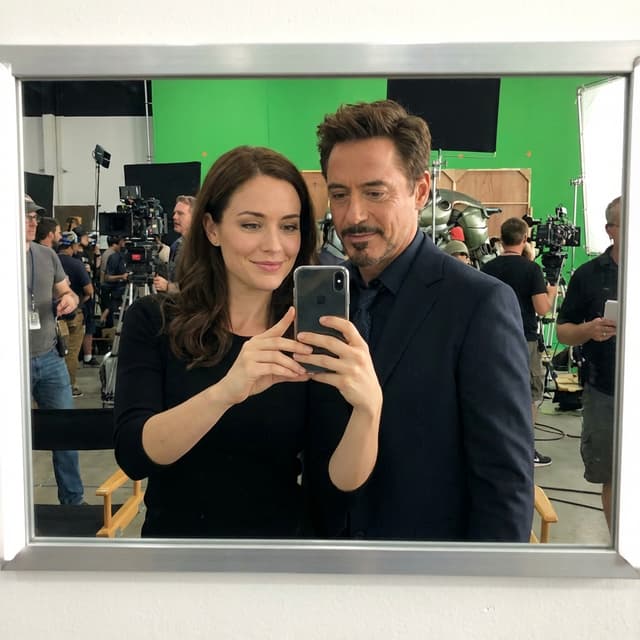 Selfie with Movie Character Template Prompt — output