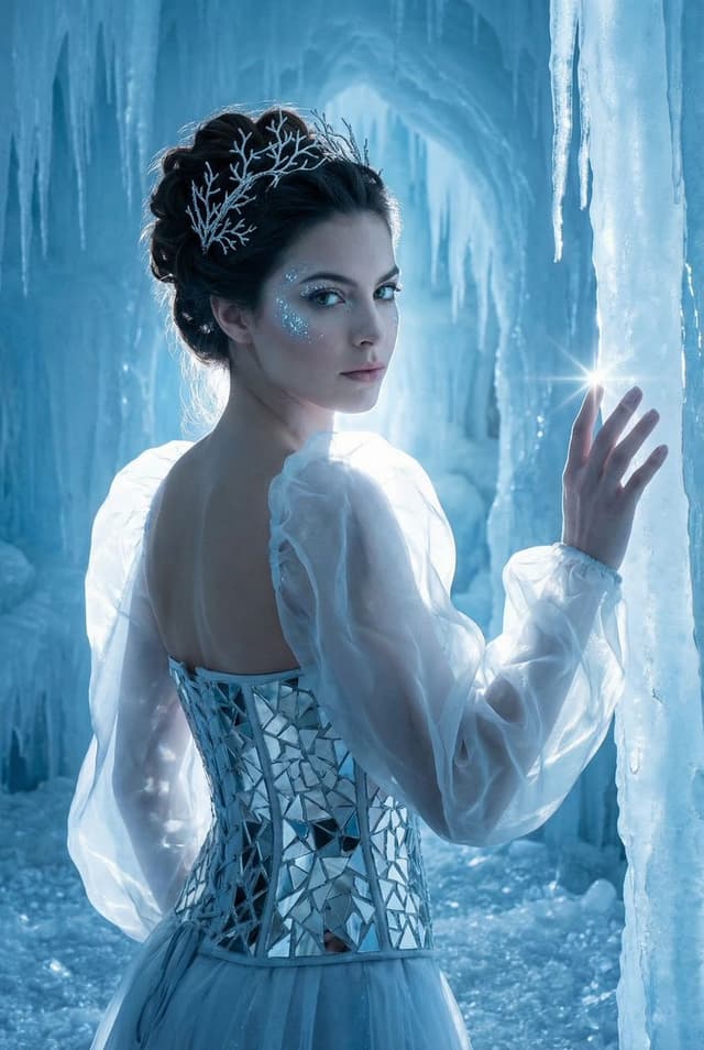 Product Marketing - High-Fantasy Ice Queen Editorial — output