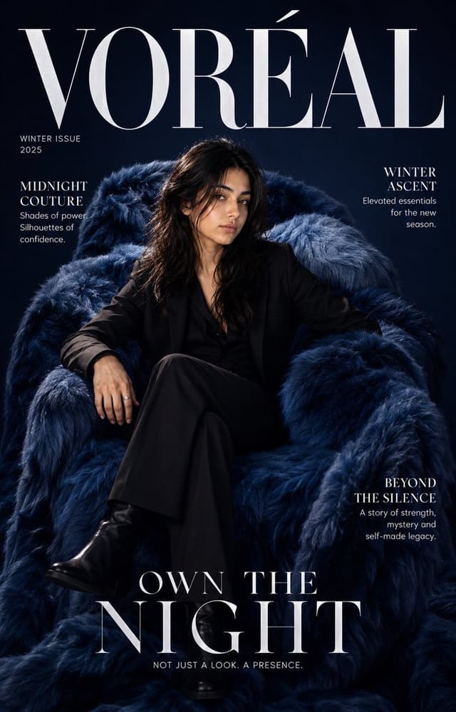 Product Marketing - High Fashion Magazine Editorial Cover — output
