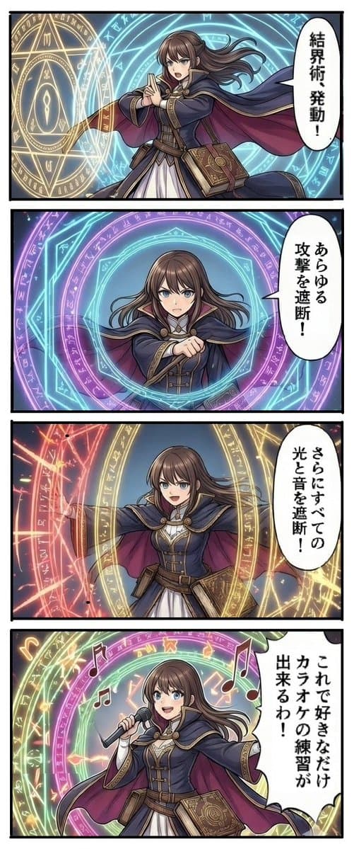 Magic Barrier Technique Drawing Test — output