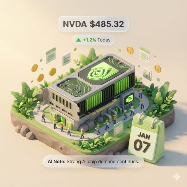 Infographic / Edu Visual - Autonomous Financial Artist Prompt for 3D Stock Visualization — output