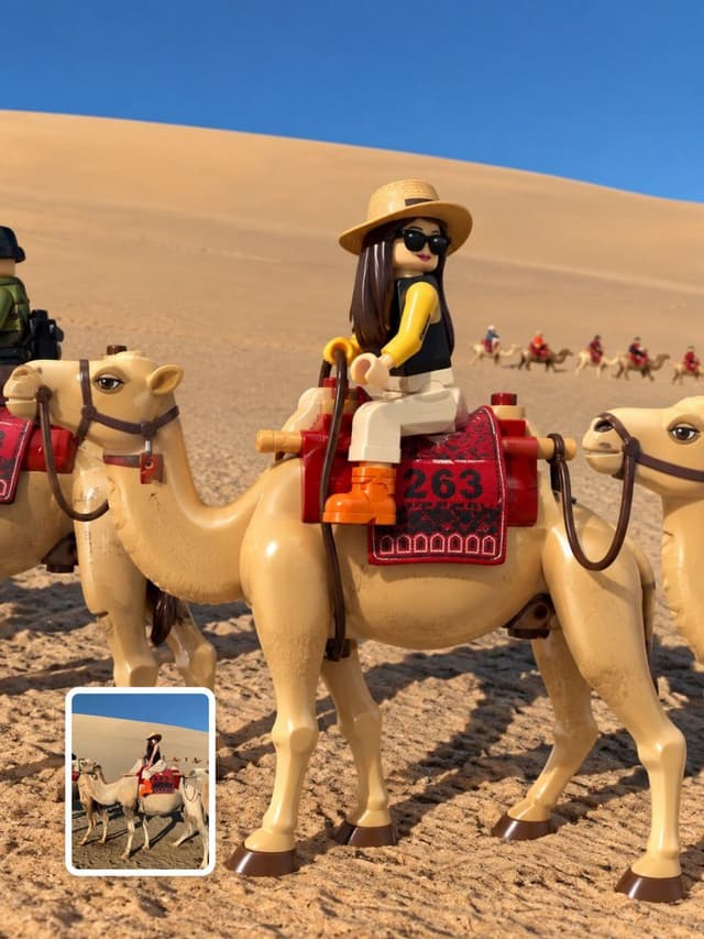 Social Media Post - LEGO Minifigure Transformation Prompt — output