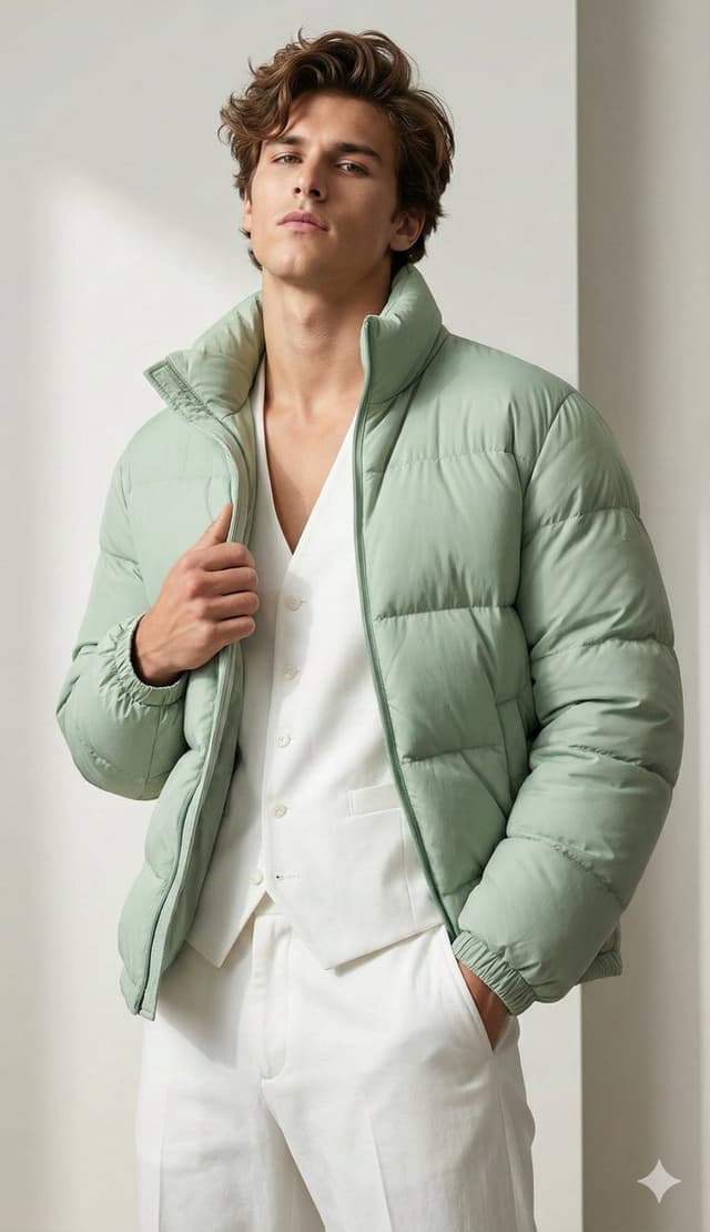 Social Media Post - Stylish Man Attitude Pose Prompt (Image Reference) — output