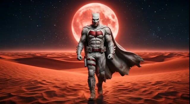 Batman Desert Walk Animation — cover