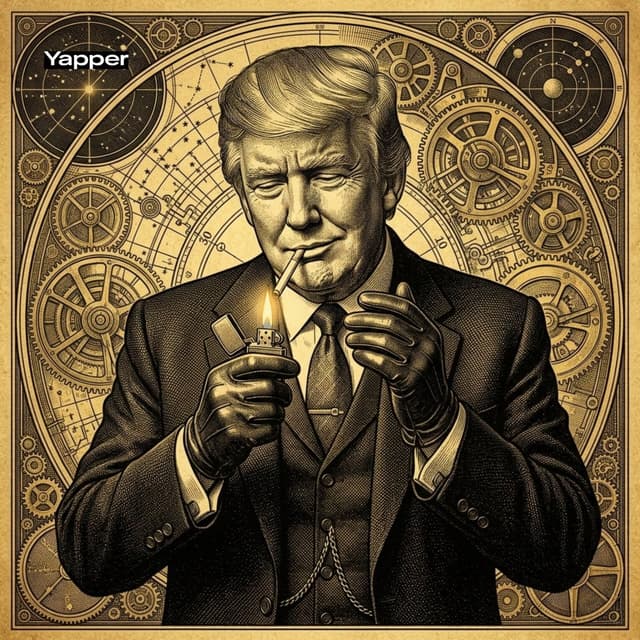 Poster / Flyer - Vintage Engraving of Donald Trump as a Gangster — output