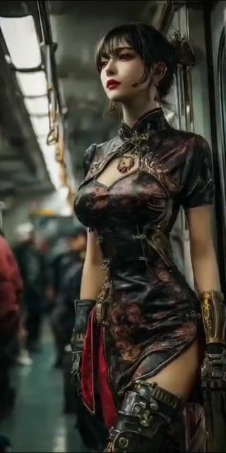 Cybernetic Cheongsam Transformation — cover