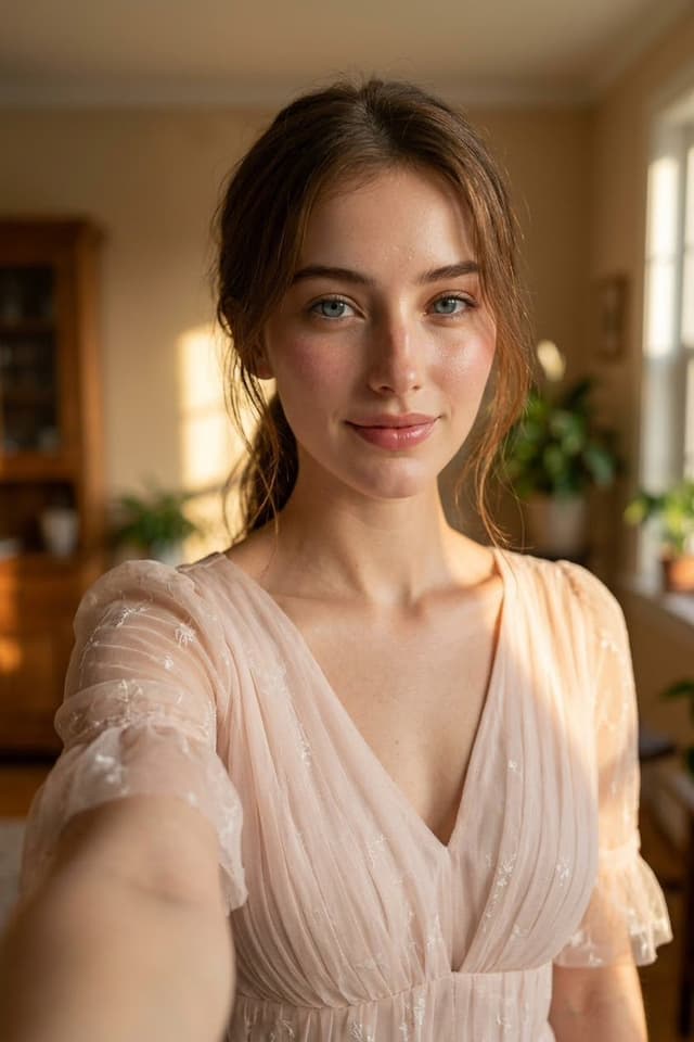 Profile / Avatar - Realistic DSLR Selfie Portrait — output