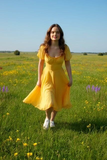 Lady Transforms into Cowgirl Video Prompt — cover