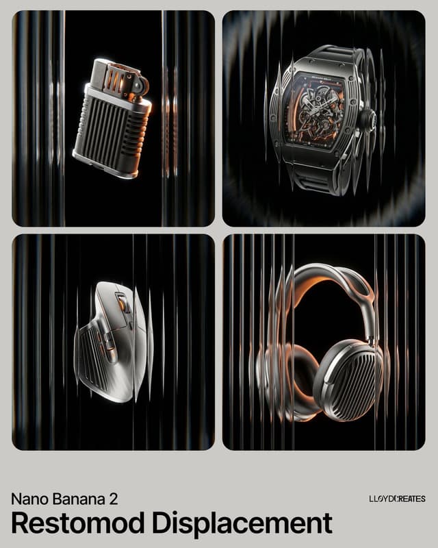 E-commerce Main Image - Restomod Product Shot with Chiaroscuro Lighting — output