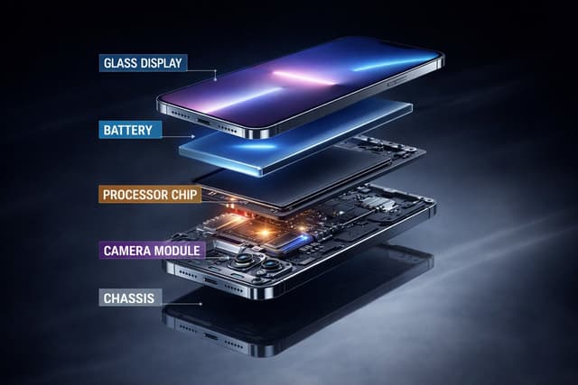 E-commerce Main Image - Ultra-Premium Futuristic Smartphone Product Photo — output