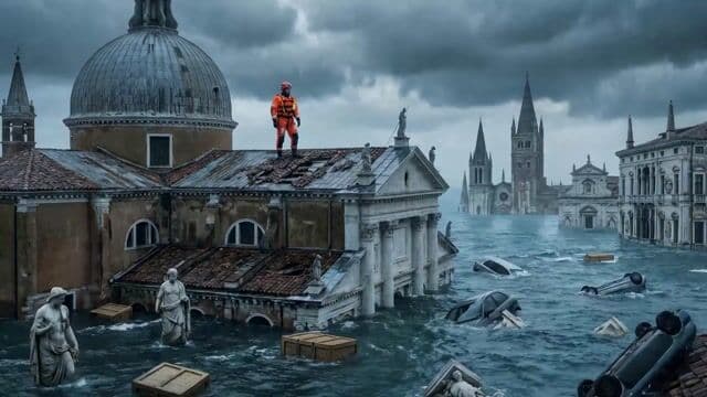 Continuous One-Take Disaster Film Realism — cover