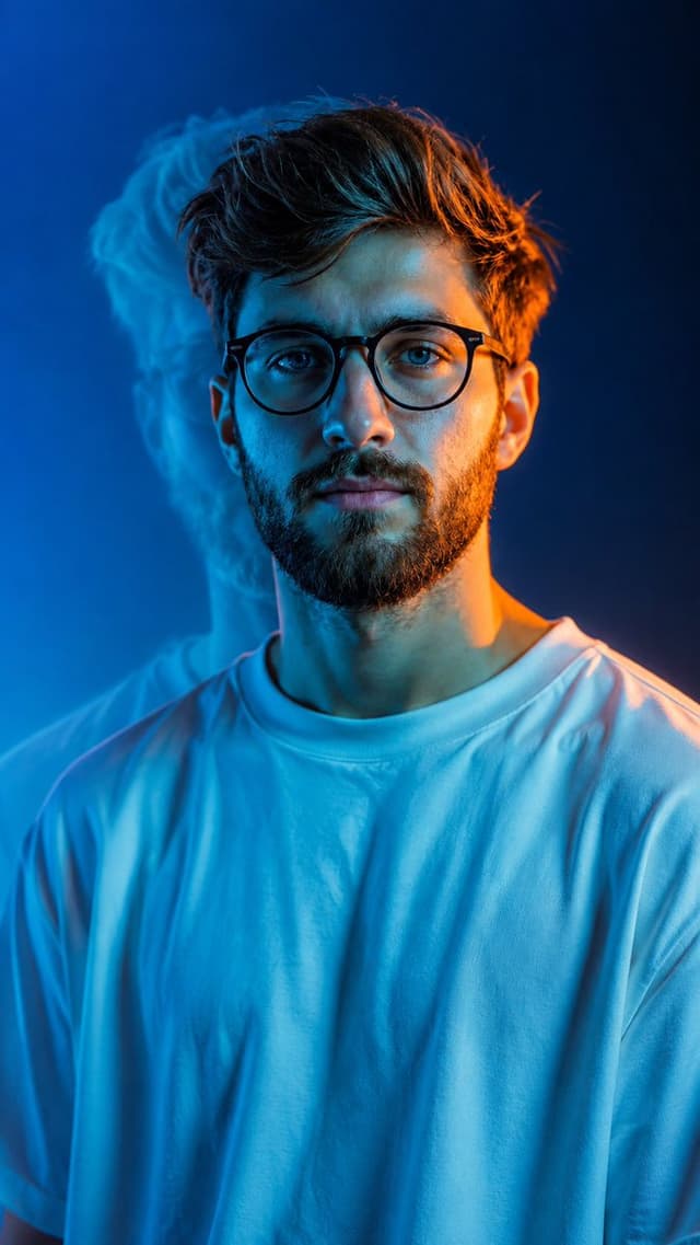 Profile / Avatar - Split-Lighting Fashion Portrait — output