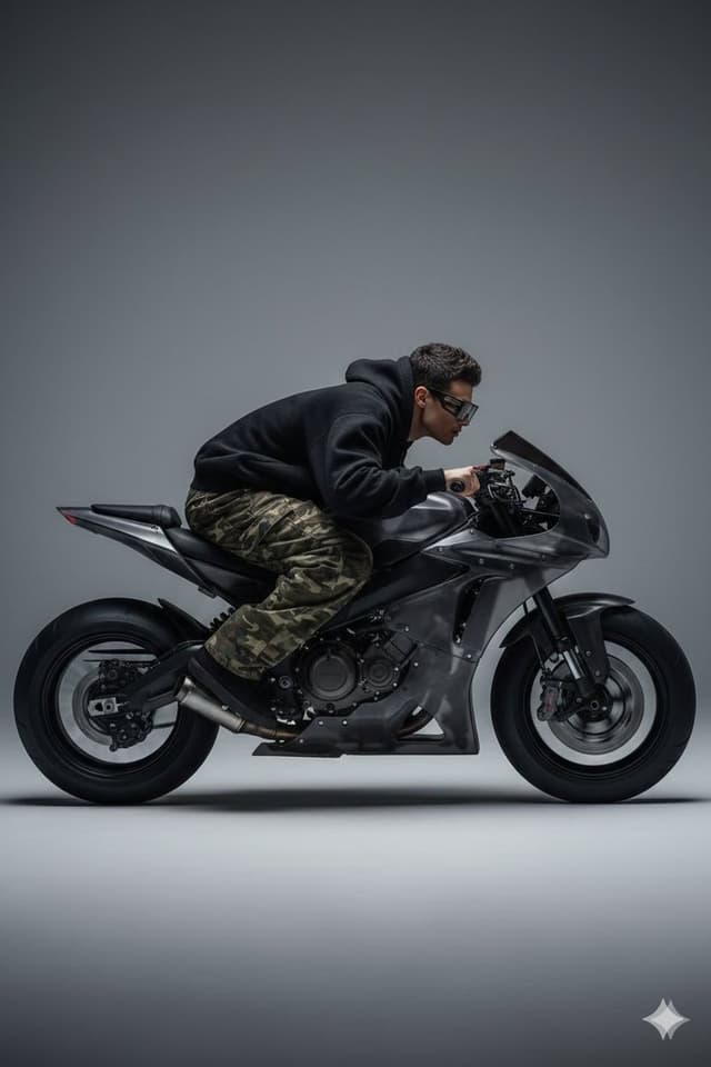 Game Asset - Y2K Style Translucent Motorbike Product Design — output