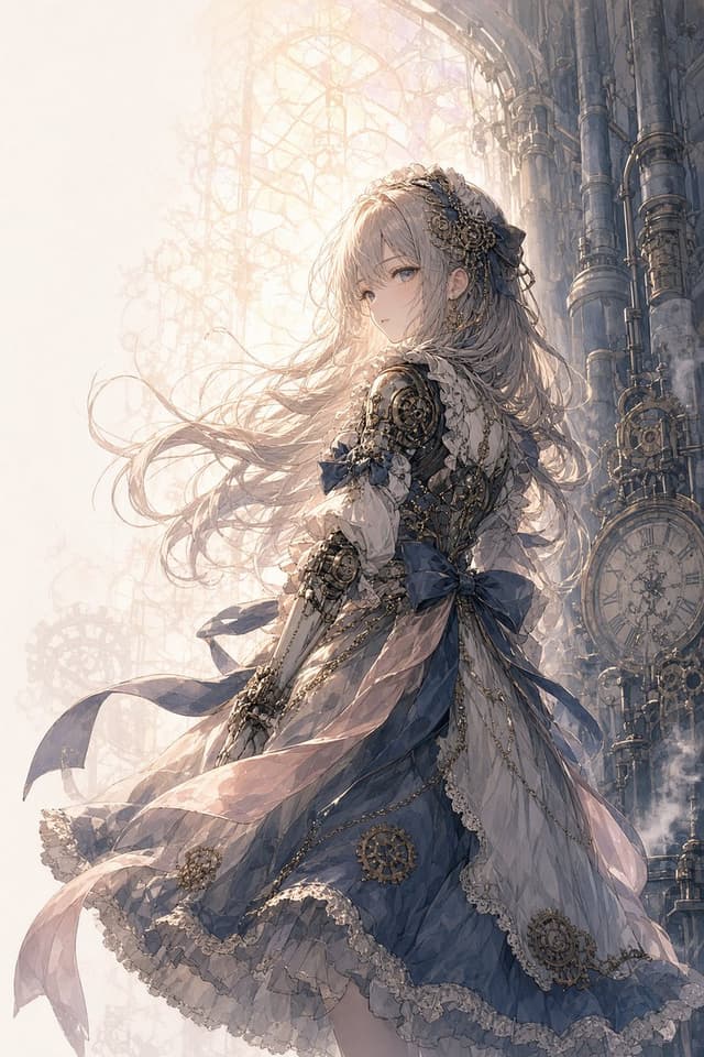 Comic / Storyboard - Steampunk Clockwork Princess — output