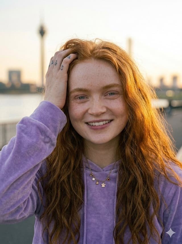 Product Marketing - Golden Hour Riverside Portrait — output