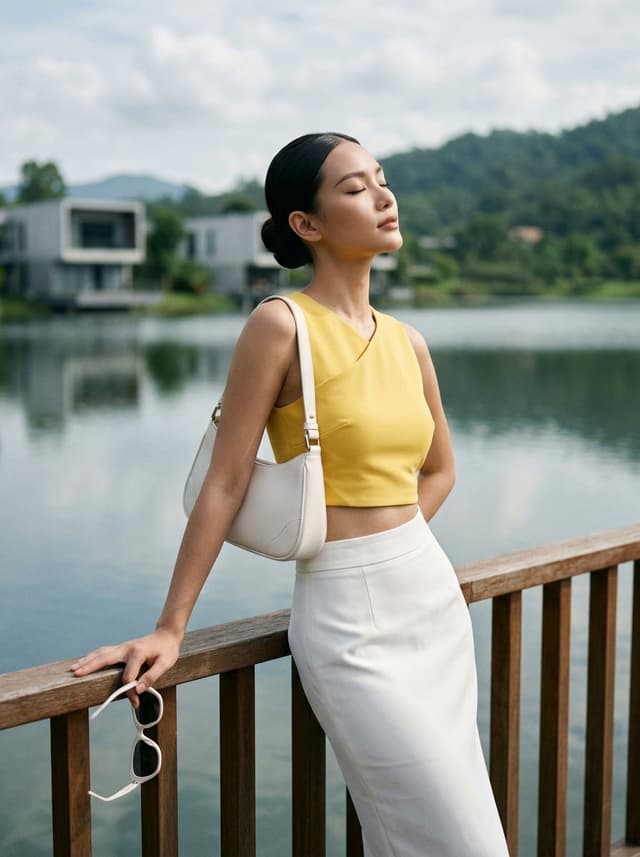 Social Media Post - Modern Luxury Lakeside Fashion — output