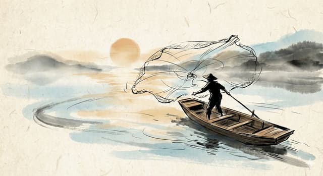 Ink and Wash Illustration Generator — output