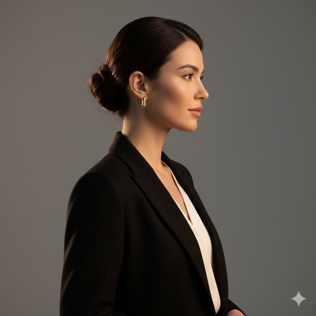 Ultra-Photorealistic Cinematic Side Profile Portrait Prompt — output