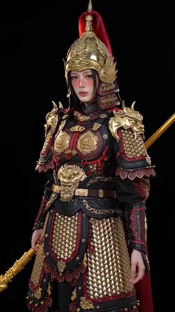 Seedance 2.0 Global Female General Armor Transformation Video Prompt — cover