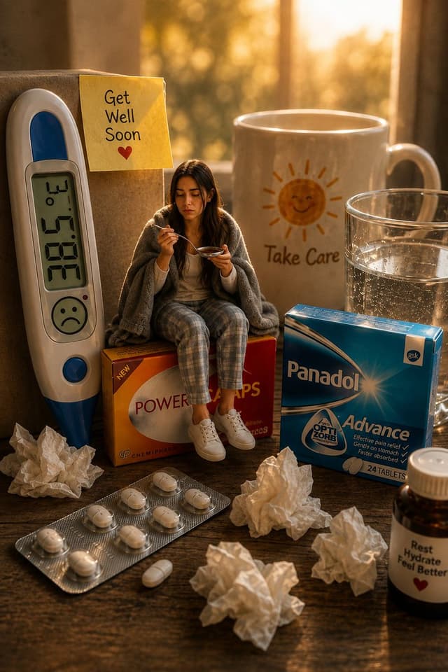 Comic / Storyboard - Miniature Sick Day Diorama — output