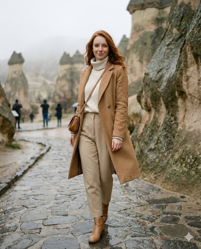 Winter Travel Influencer Editorial Prompt (Cappadocia) — output
