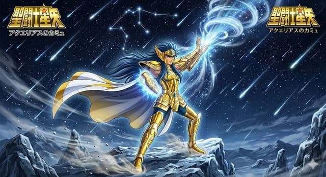 Profile / Avatar - Aquarius Camus Style Meteor Shower — output