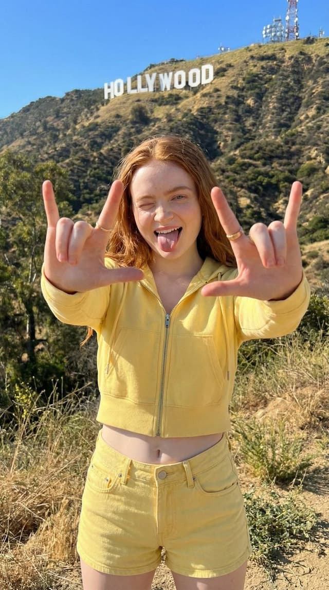 LA Streetwear Influencer Photo Prompt (Hollywood Hills) — output