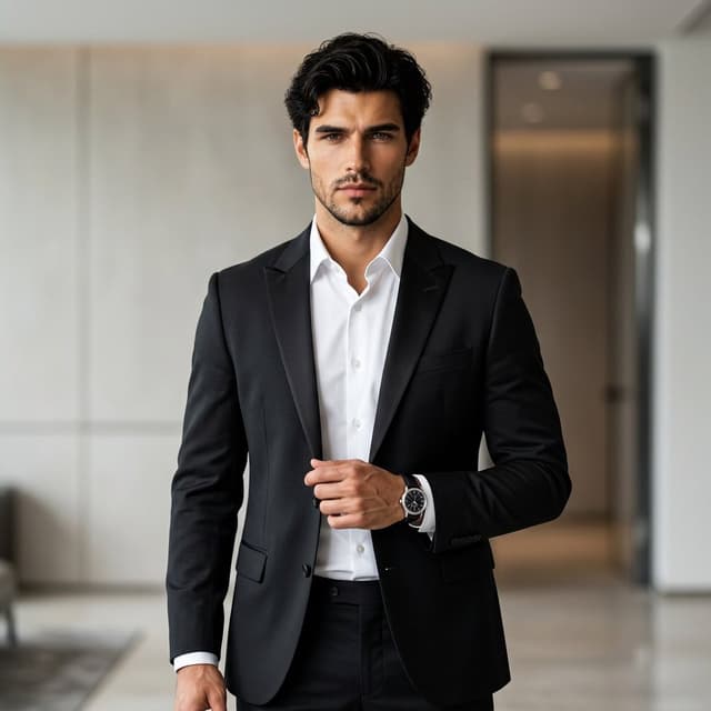 Profile / Avatar - Premium Formal Wear Portrait with Identity Preservation — output