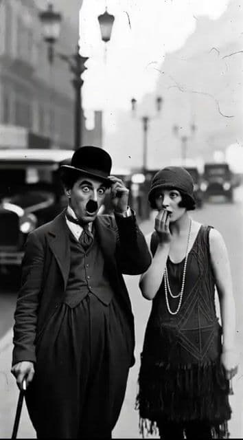 1920s Silent Film Still — cover