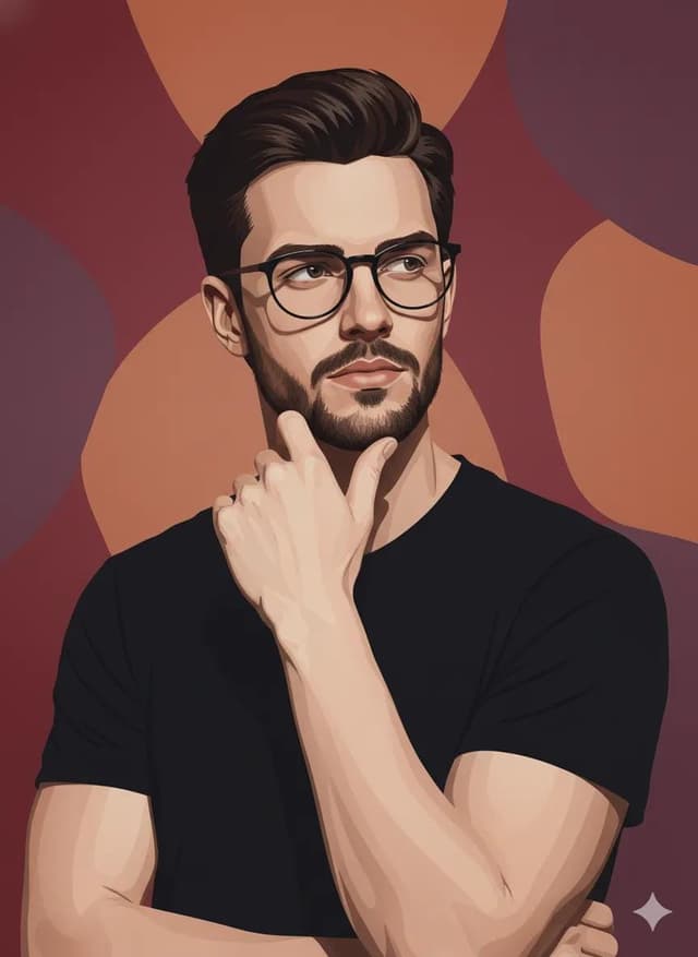 Vector Art Digital Illustration Portrait — output