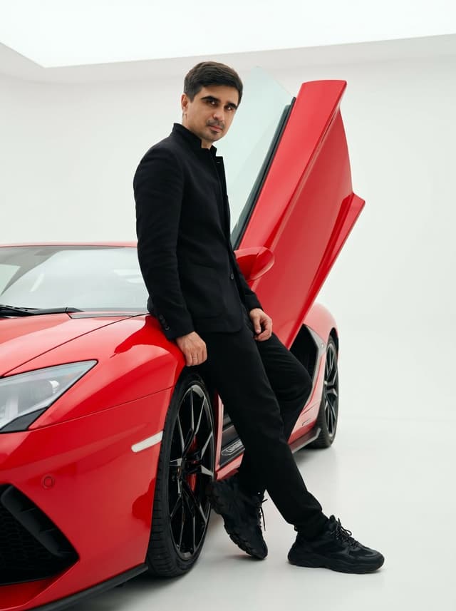Social Media Post - High-Fashion Supercar Editorial — output
