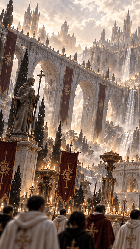 Game Asset - Gothic Saint Pilgrimage Cathedral — output
