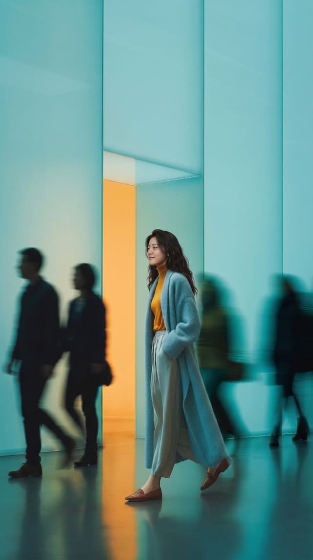 Product Marketing - Modern Hallway Fashion Photography — output