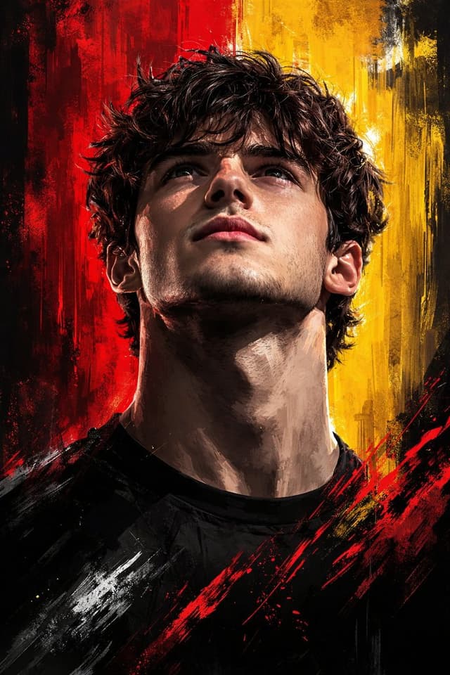 YouTube Thumbnail - Dramatic Digital Painting Portrait with Limited Palette — output