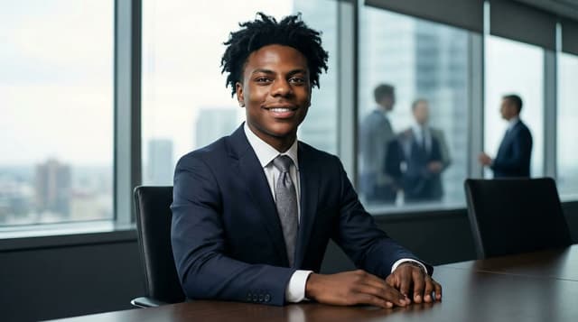 Profile / Avatar - Formal Boardroom Portrait AI Prompt — output