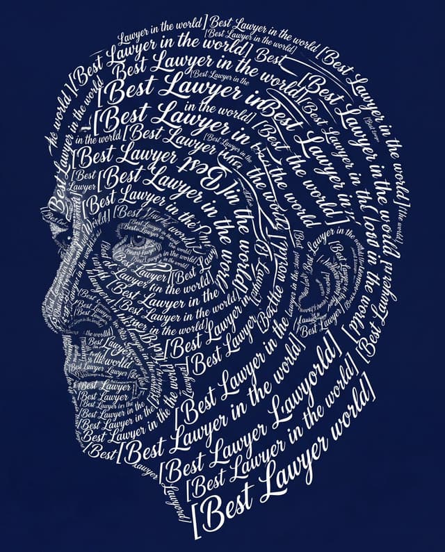 Profile / Avatar - Typographic Art Portrait — output