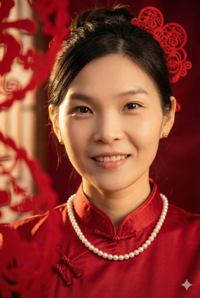 New Chinese Style Portrait with Image Consistency Requirement — output