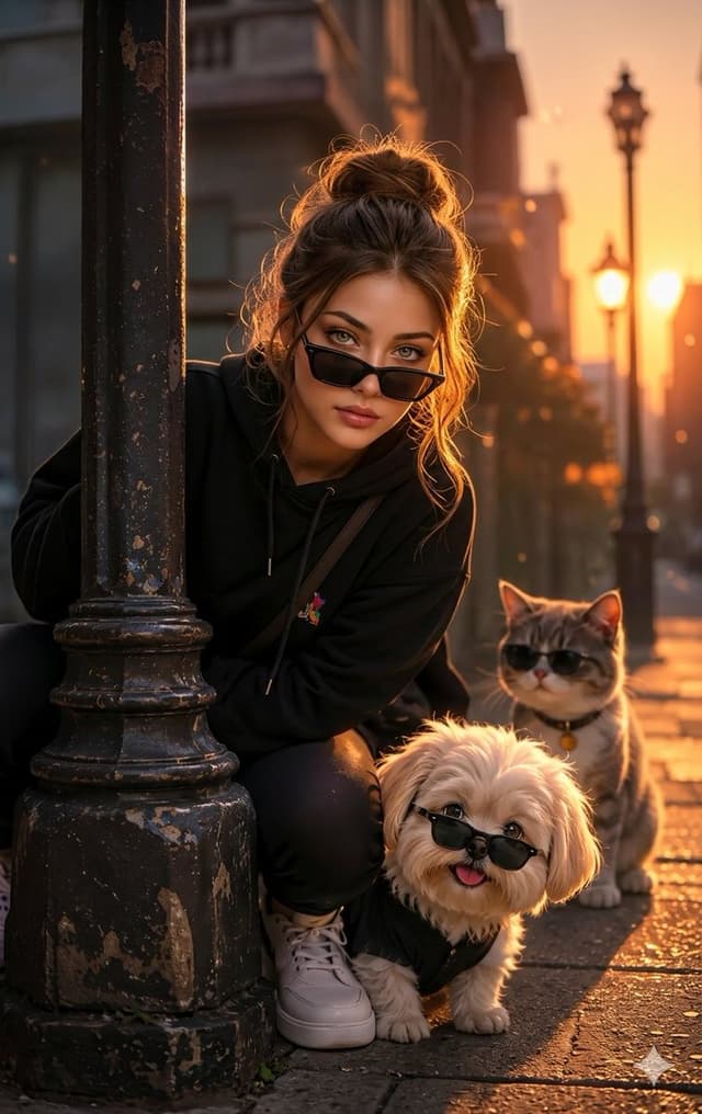 Product Marketing - High-Fashion Street Photography with Pets — output